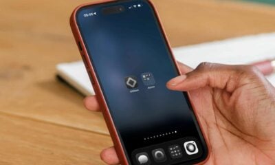 iPhone Écran d'accueil noir