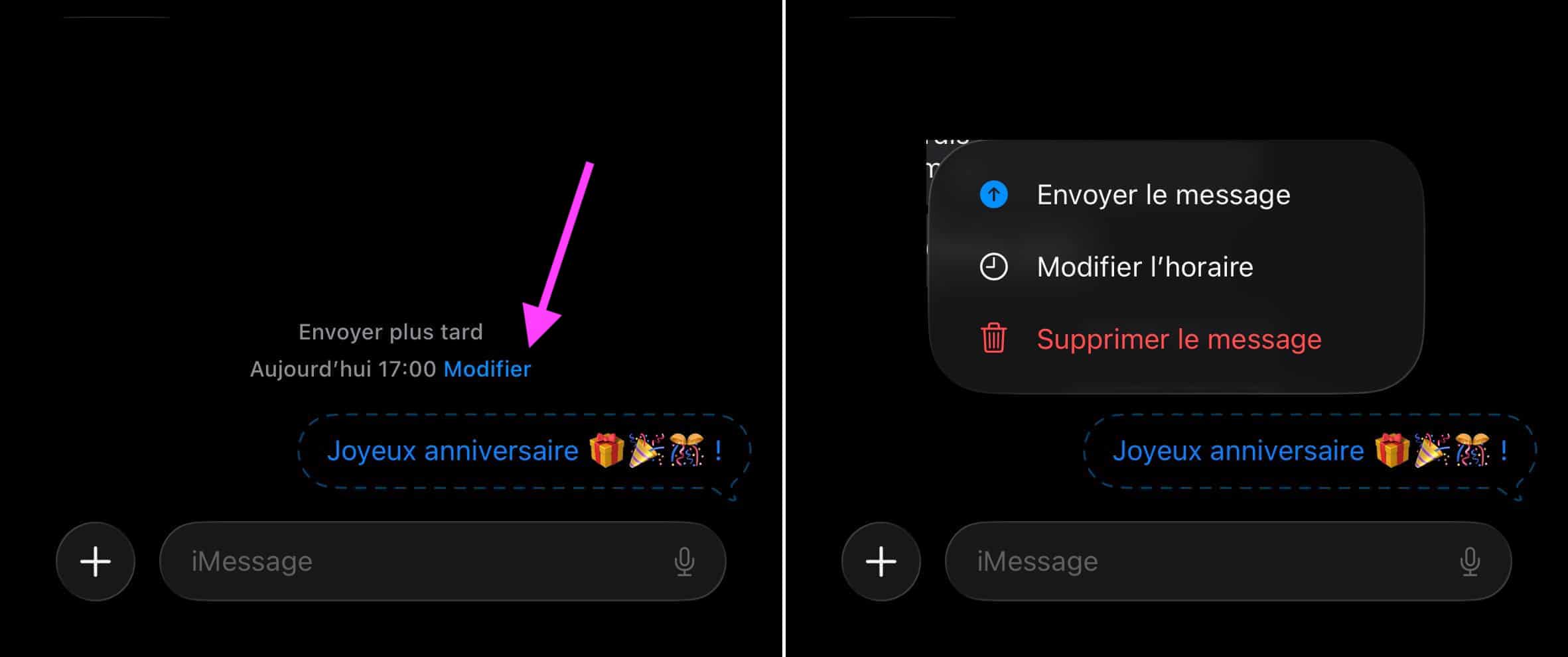 Programmer iMessage
