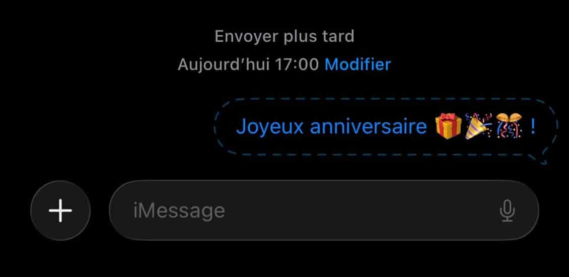 Programmer iMessage