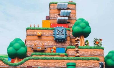 Super Mario niveau en vrai