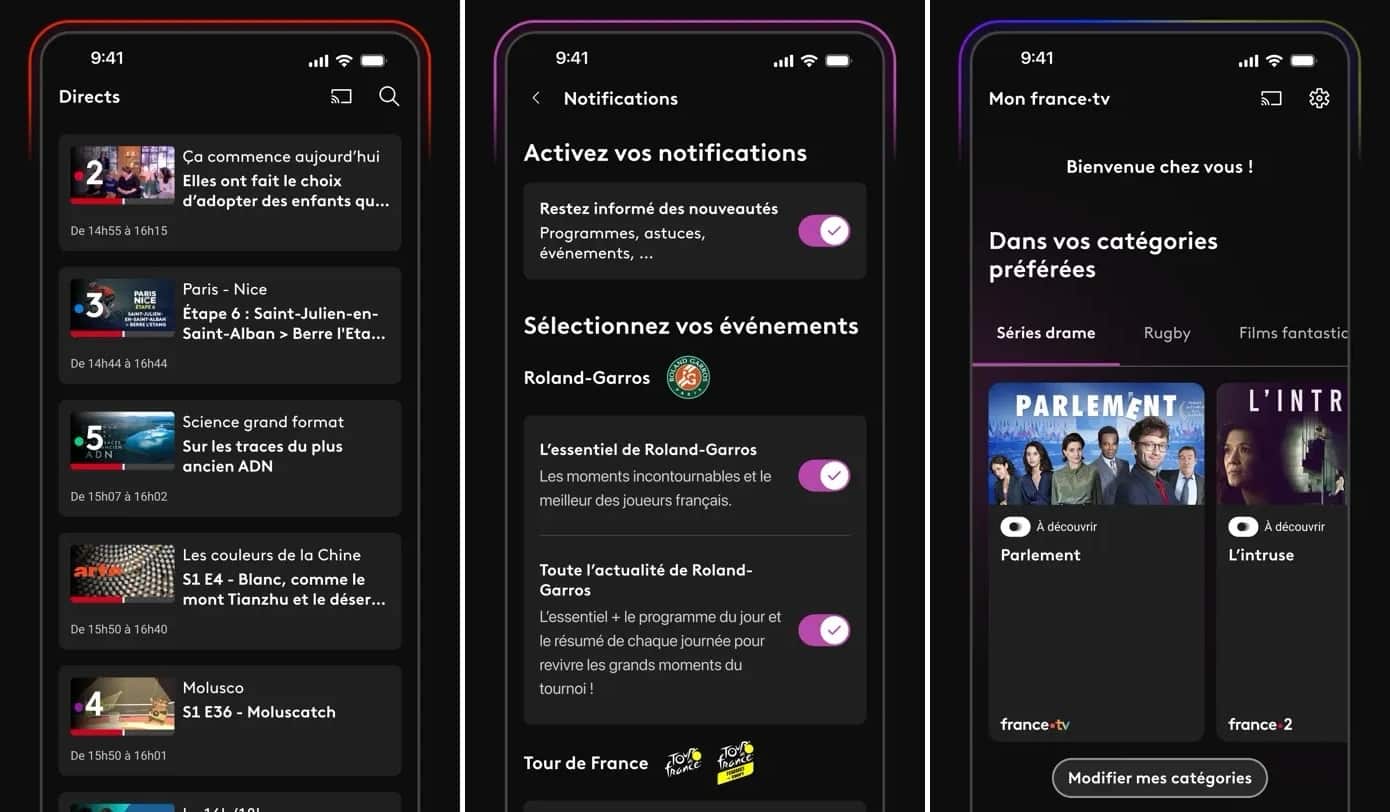 France TV app iOS