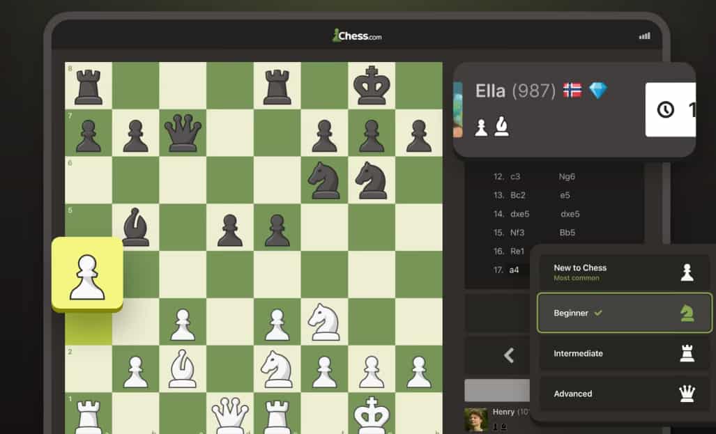 Échecs app Chess.com