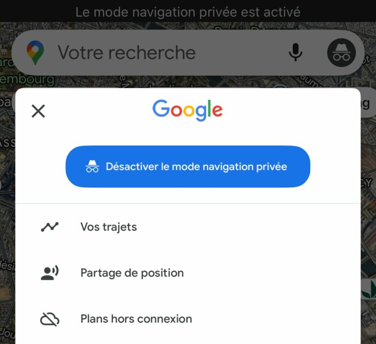 Google Maps : comment activer la navigation privée sur iPhone et ...
