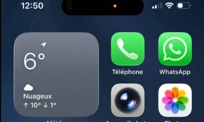 Bouton orange iPhone