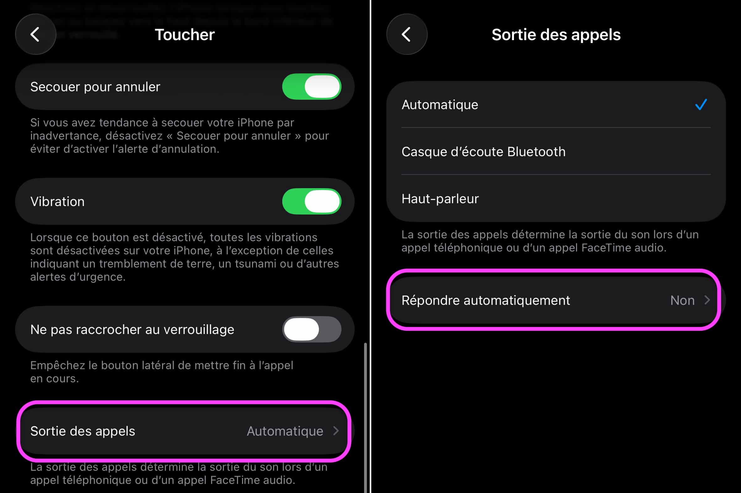 Répondre automatiquement