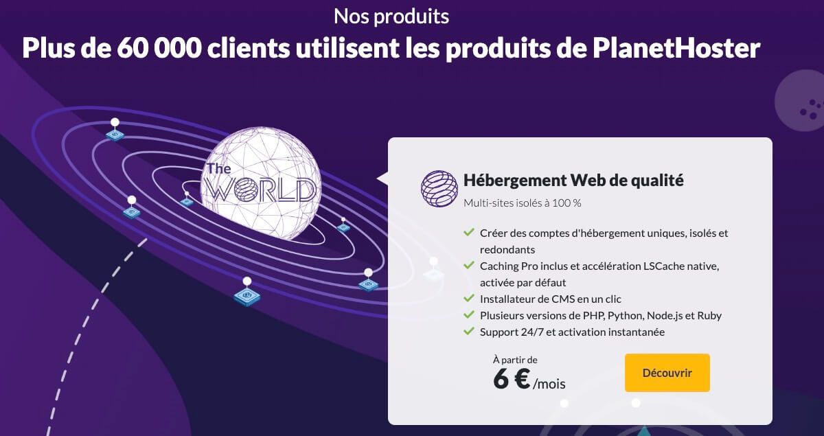PlanetHoster The World