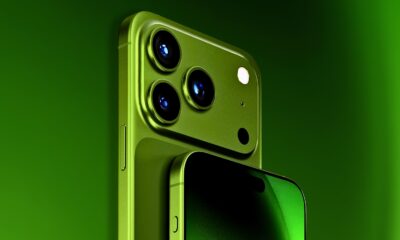 Concept iPhone 17 pro vert