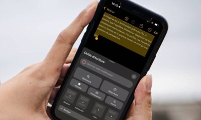 Outils d'écriture Apple Intelligence