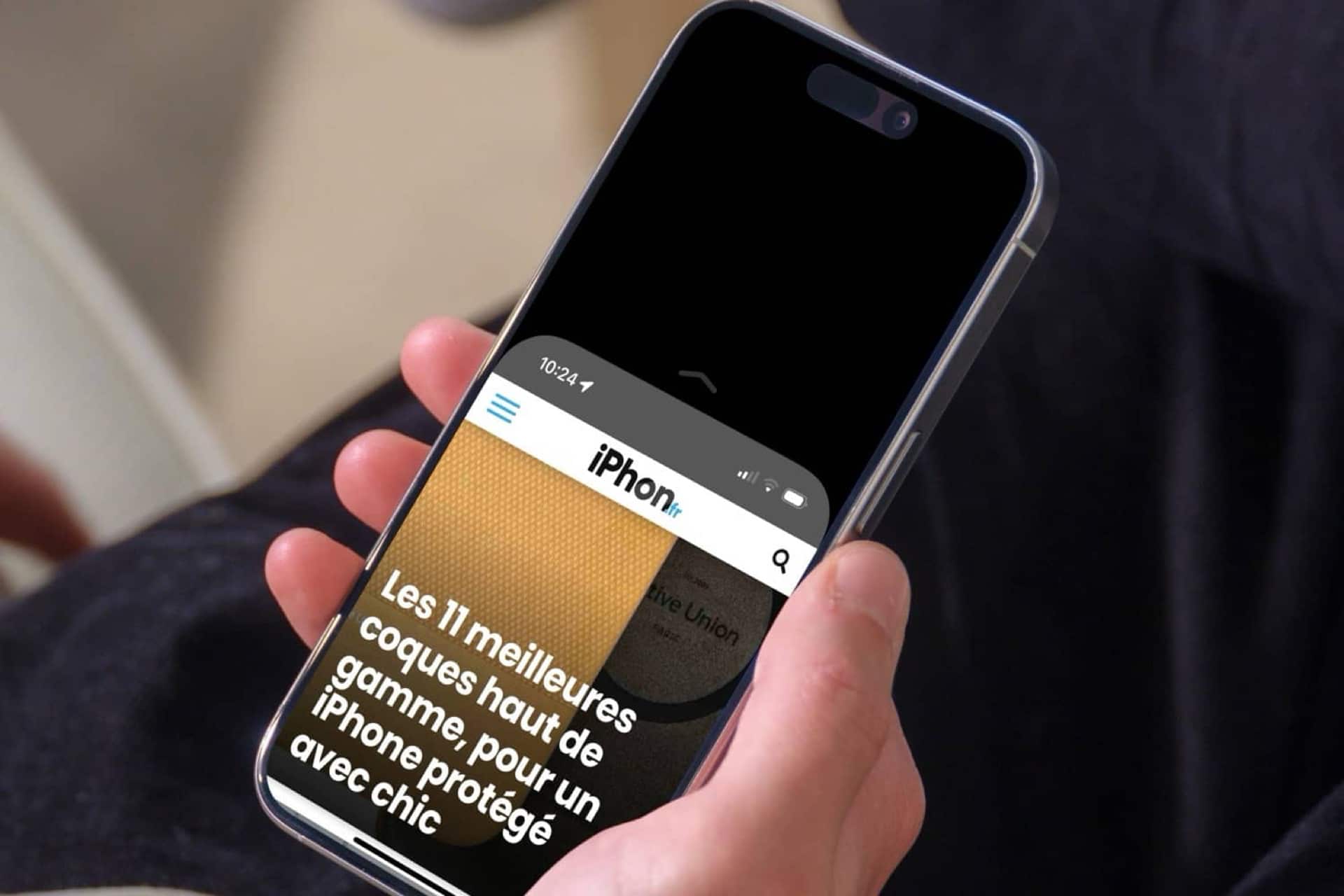 Accès facile iPhone