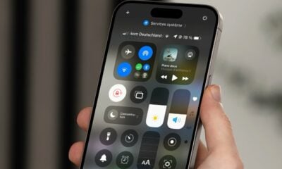 Centre de contrôle iOS 18.4