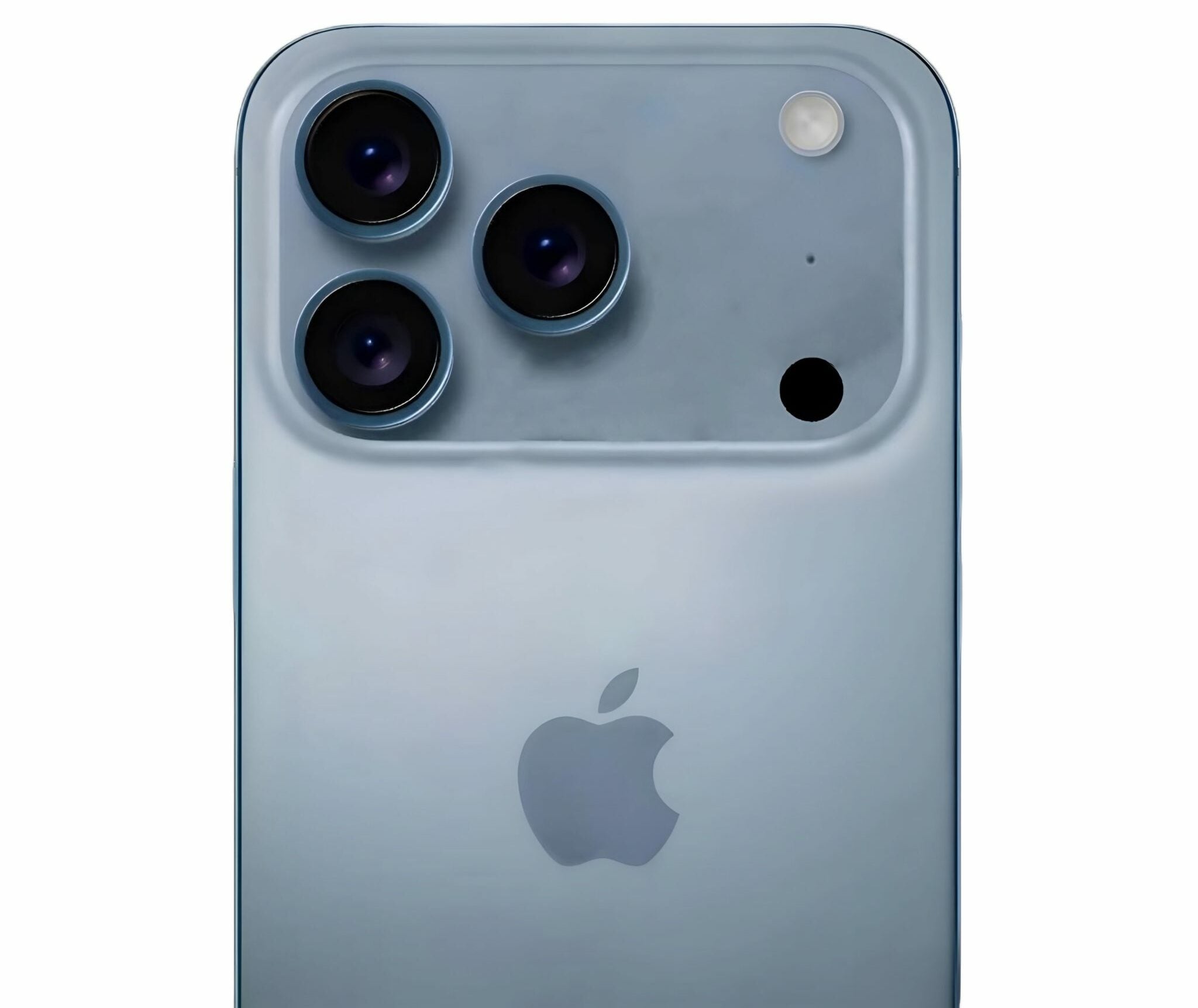 iPhone 17 pro bleu ciel