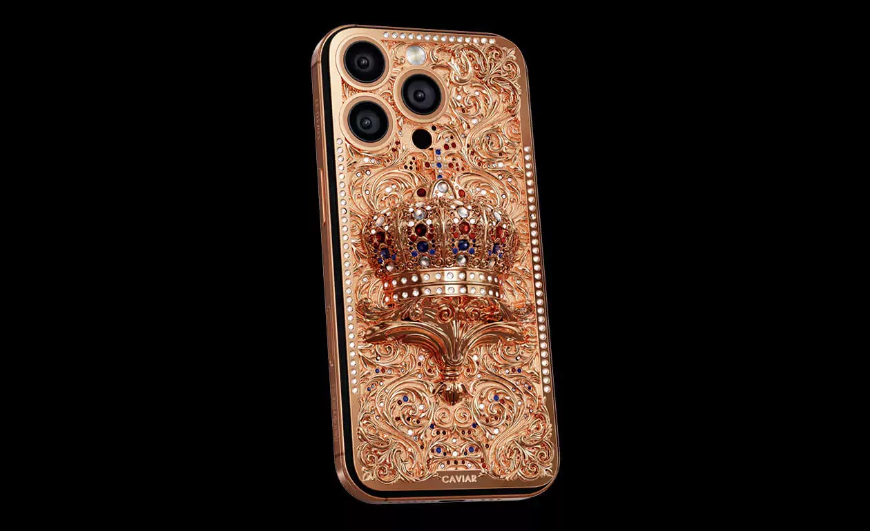 iPhone or diamants royal