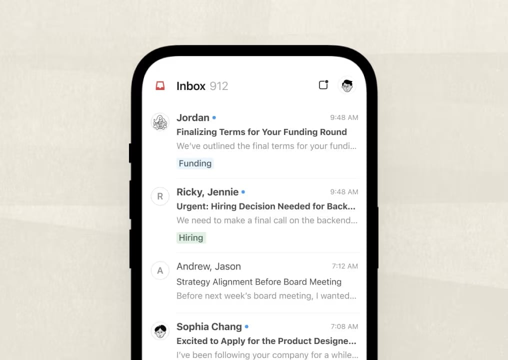 Notion Mail iOS
