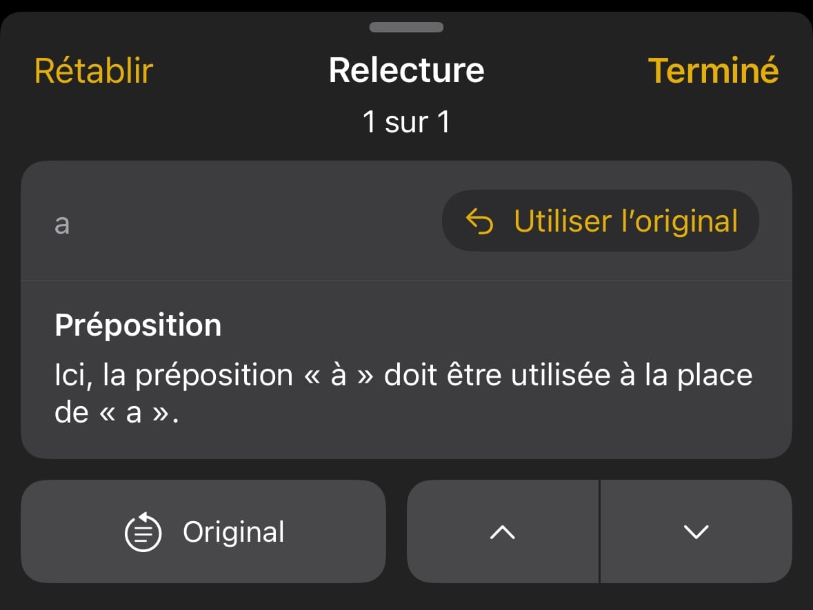Outils écriture Relecture