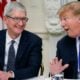 Apple Tim Cook Donald Trump Mars 2019 min