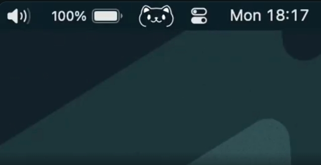 Chat barre des menus