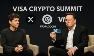 Conférence visa crypto elon musk sam altman worldcoin x