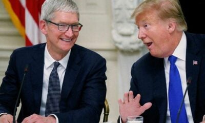 Donald Trump Tim Cook