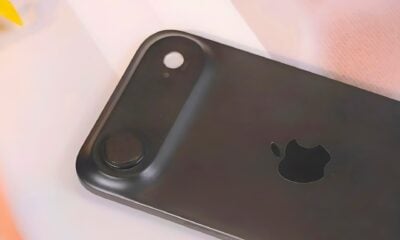 iPhone 17 air noir de dos