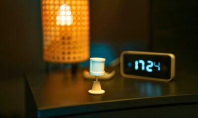 Lampe de chevet reveil domotique maison connectée