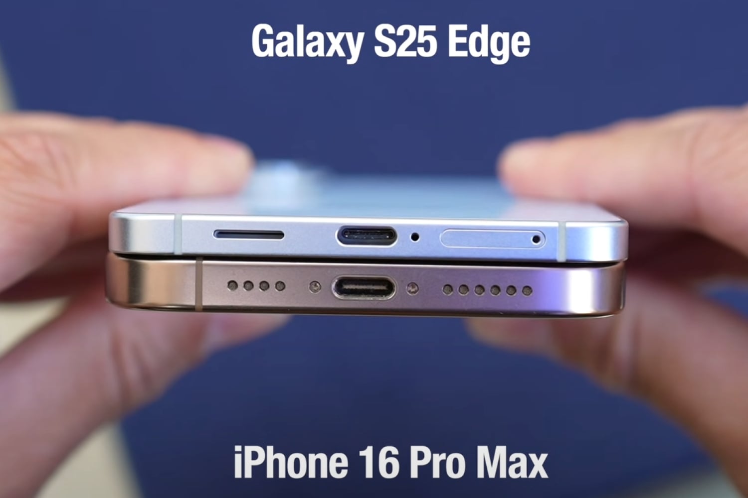 galaxy s25 Port pas centré