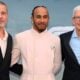 Brad Pitt, Lewis Hamilton, Tim Cook sur scène