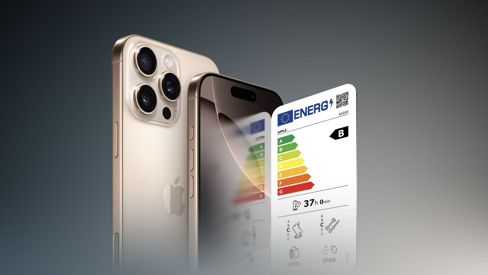Classe energetique iPhone