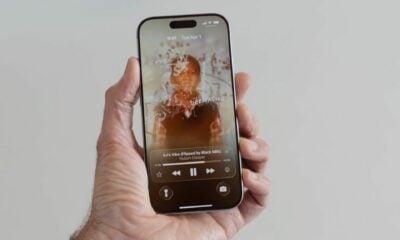 Pochette album animée iOS 26