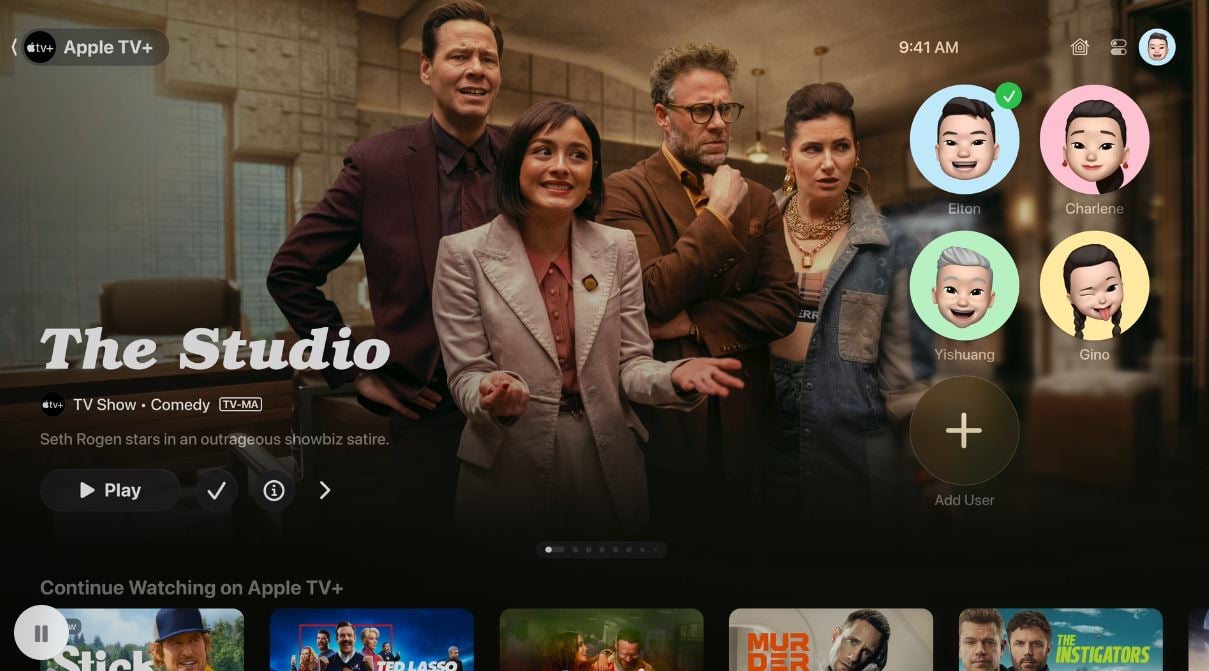 Profils tvOS