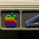 Apple logo arc en ciel