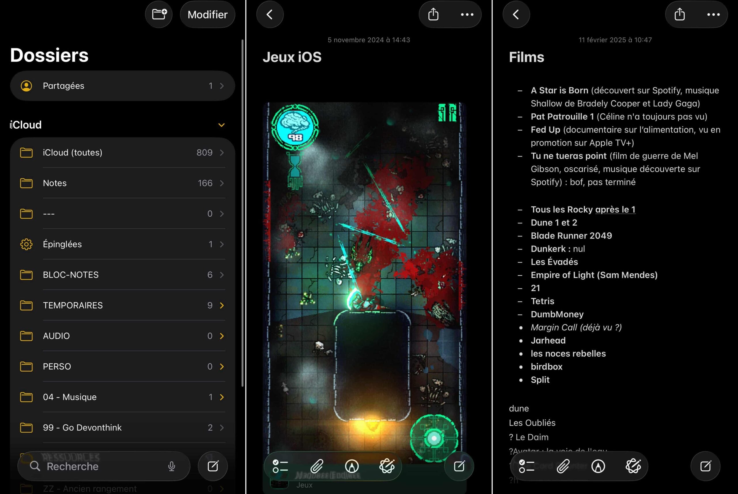 Apple Notes Liquid Glass