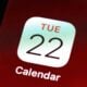 Calendrier iOS
