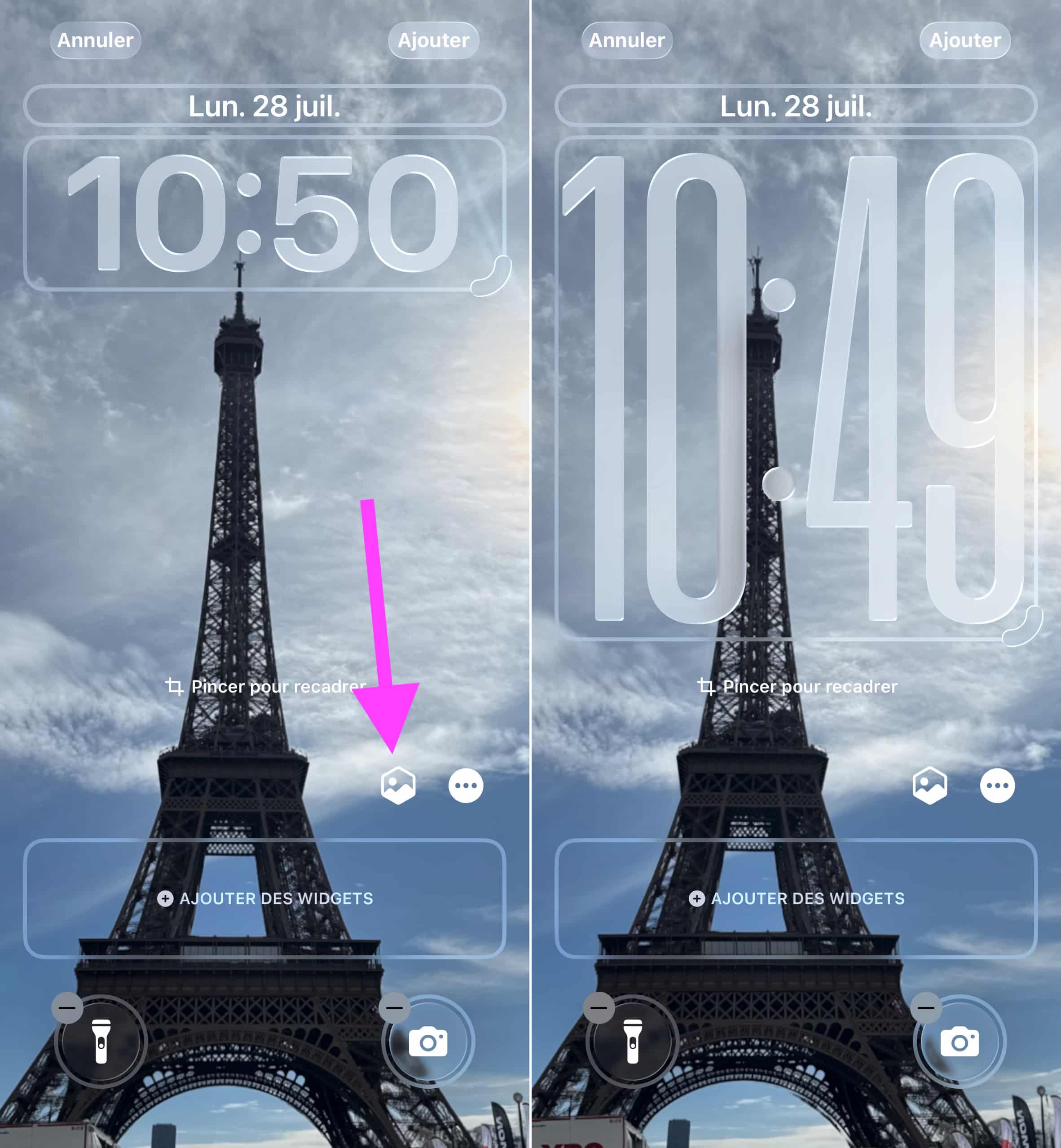 iOS 26 écran verrouillé