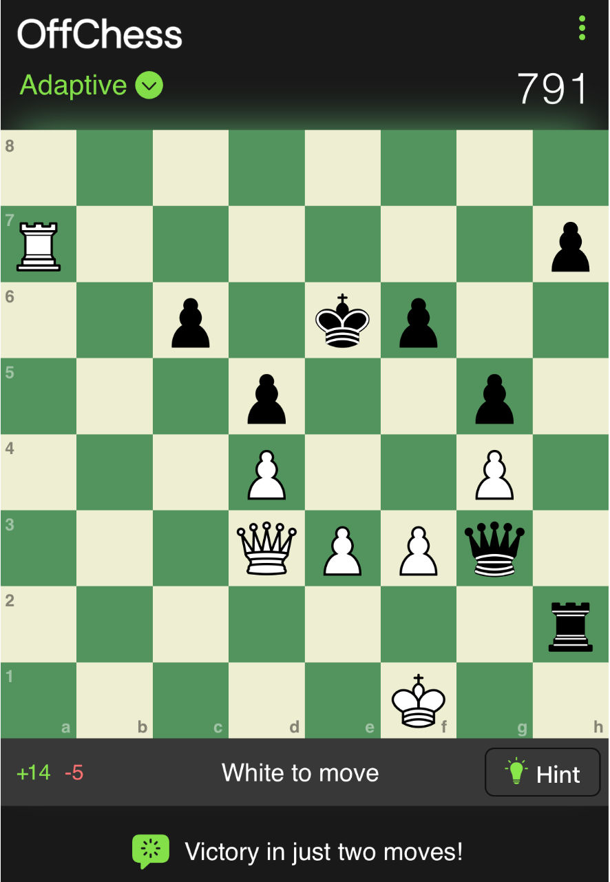Off chess iPhone jeux
