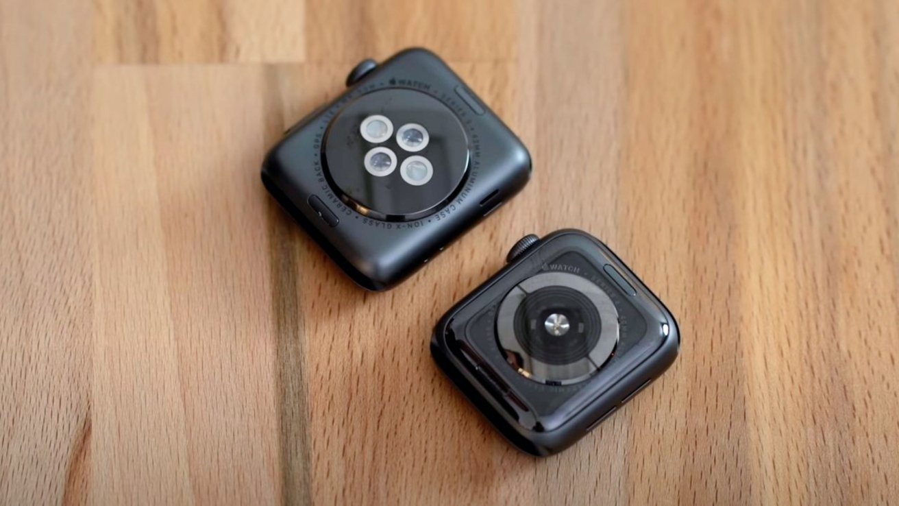 Capteurs apple watch