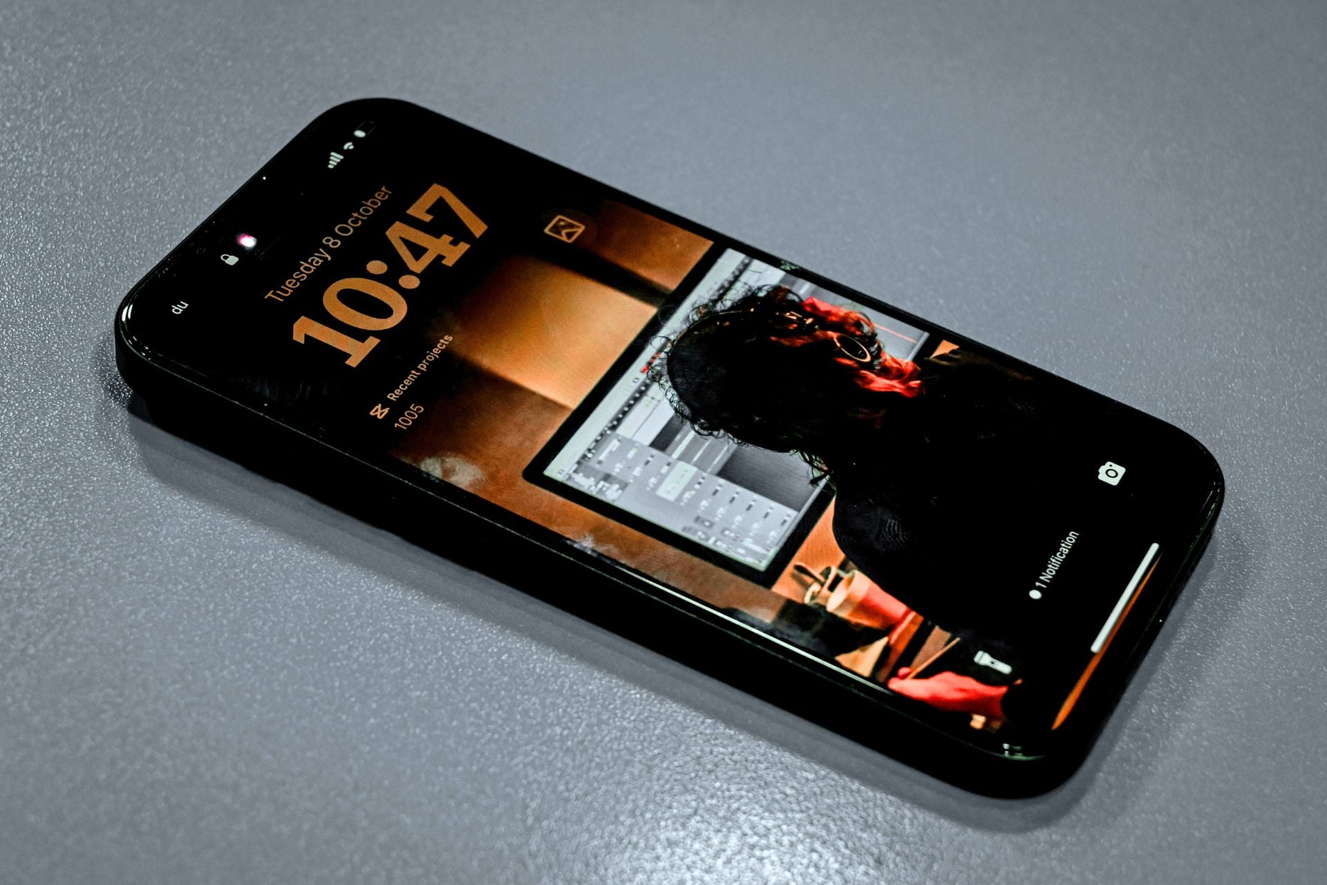 iPhone écran verrouillé