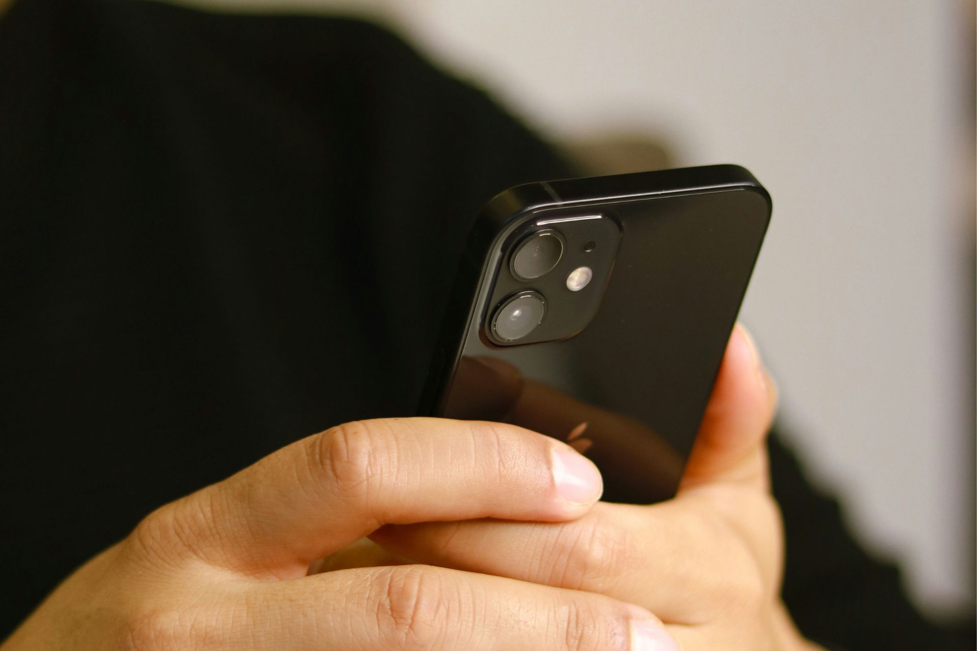 iPhone noir