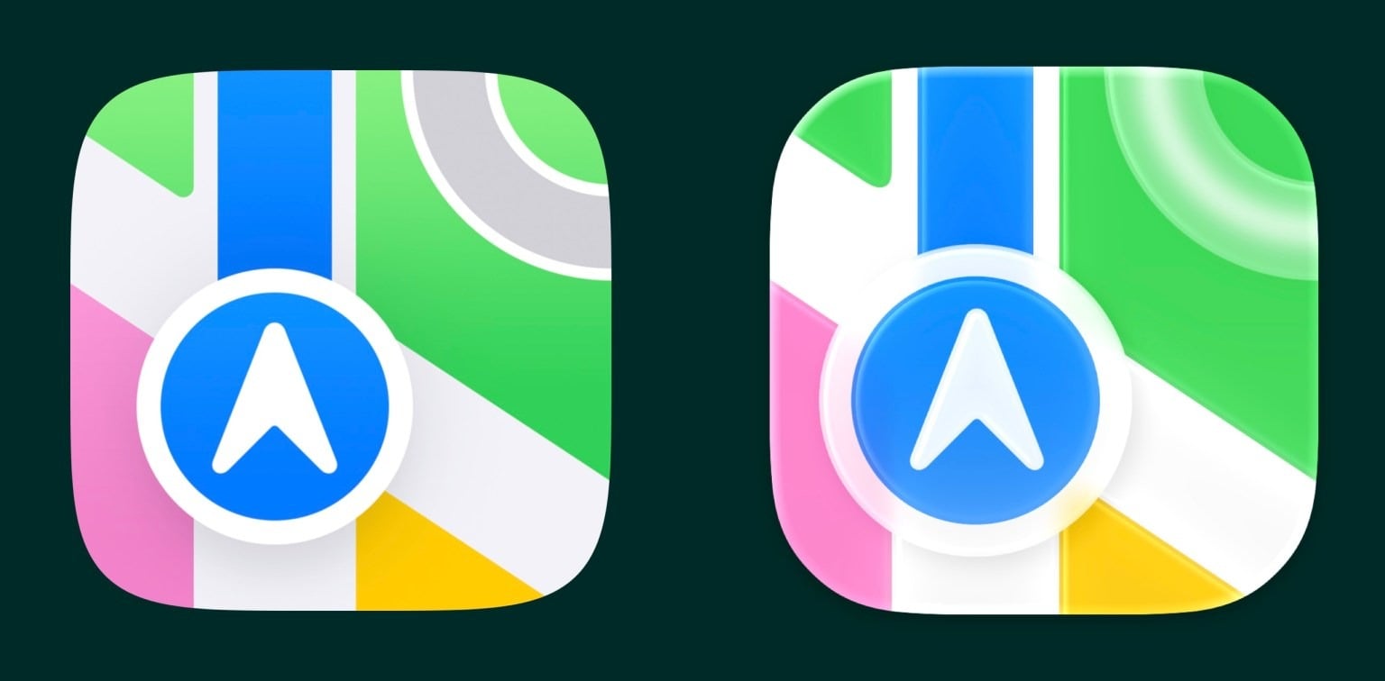 iOS 18 vs iOS 26 Maps
