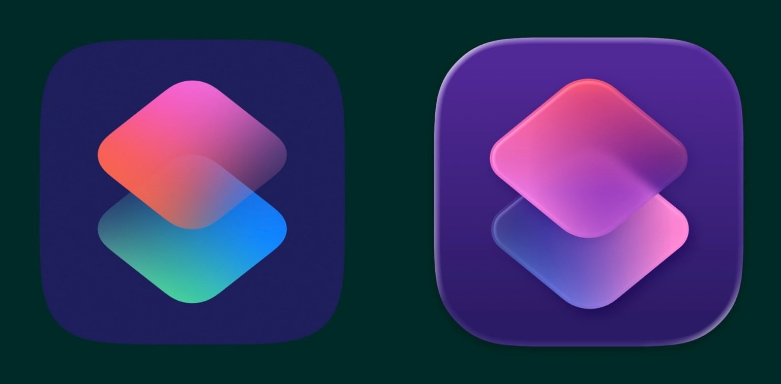 iOS 18 vs iOS 26 Raccourcis