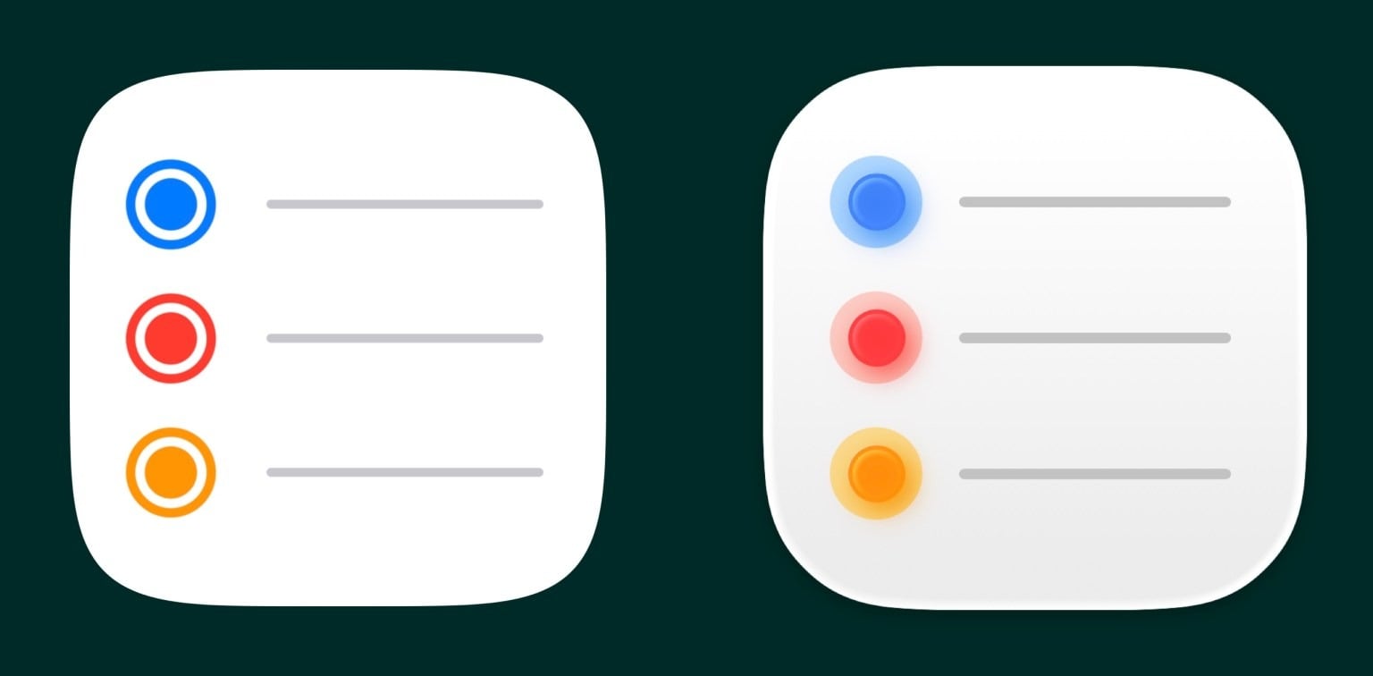 iOS 18 vs iOS 26 Rappels