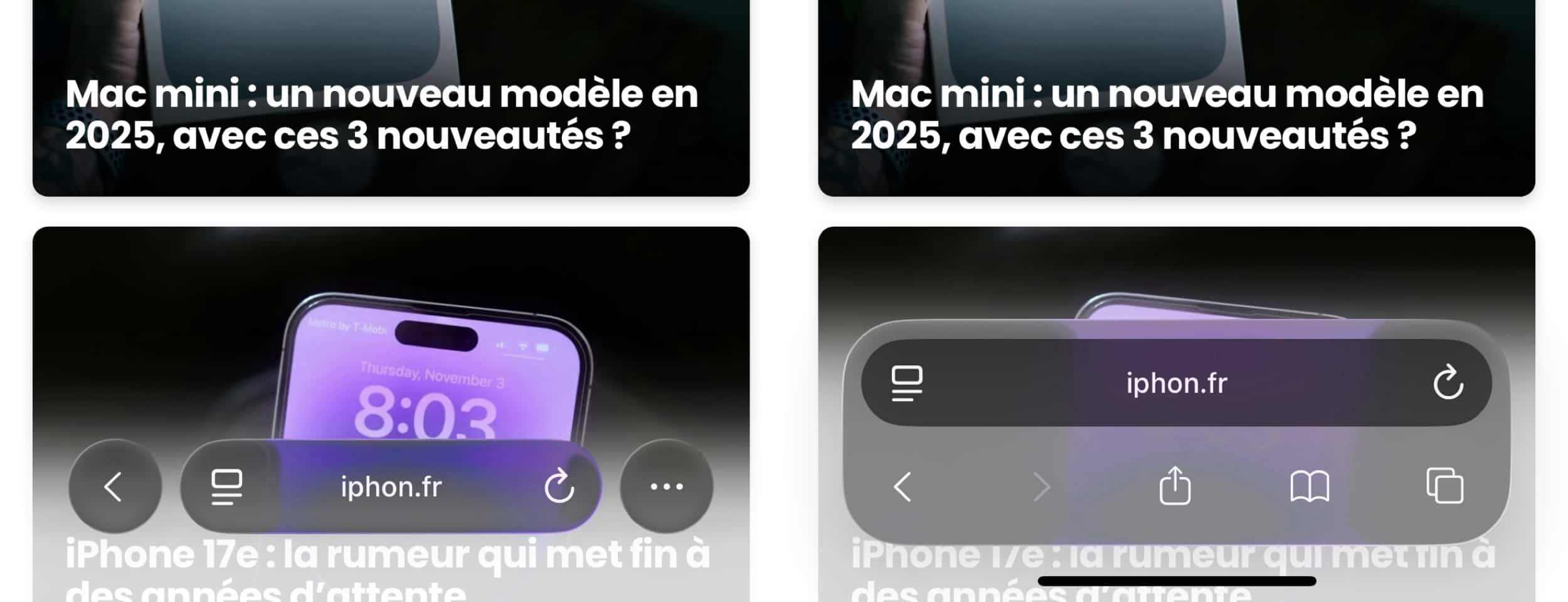 Safari mode compact