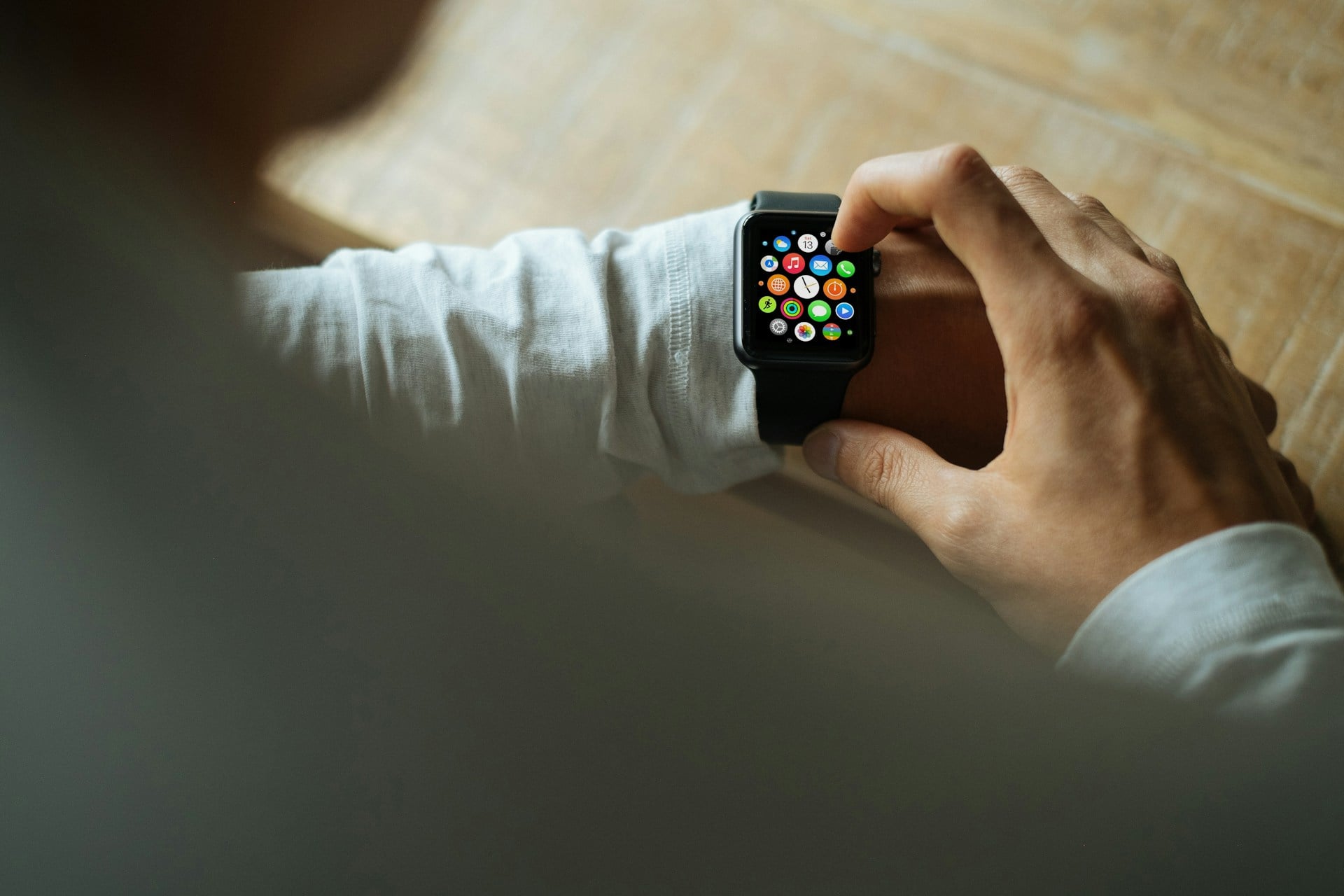 Apple Watch noire