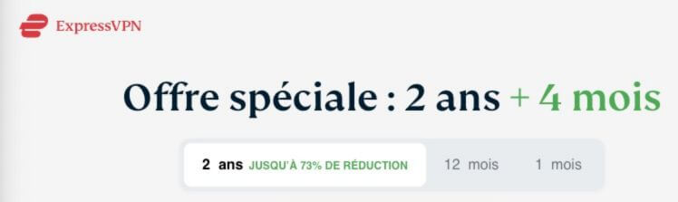 Différentes durées ExpressVPN