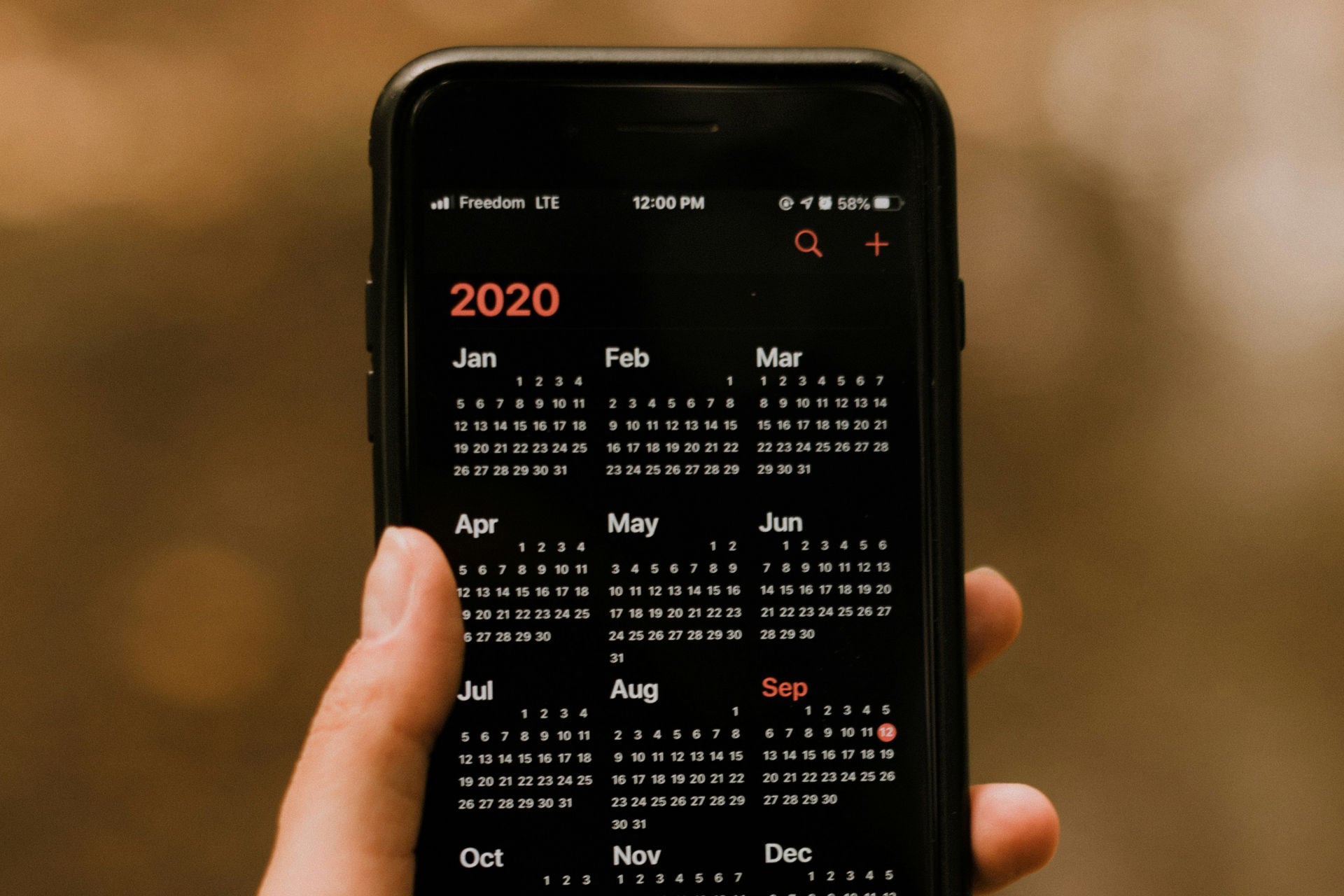 Calendrier iPhone bug iOS26