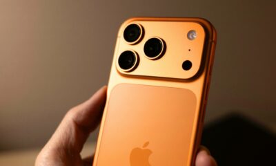 iPhone 17 Pro orange dos