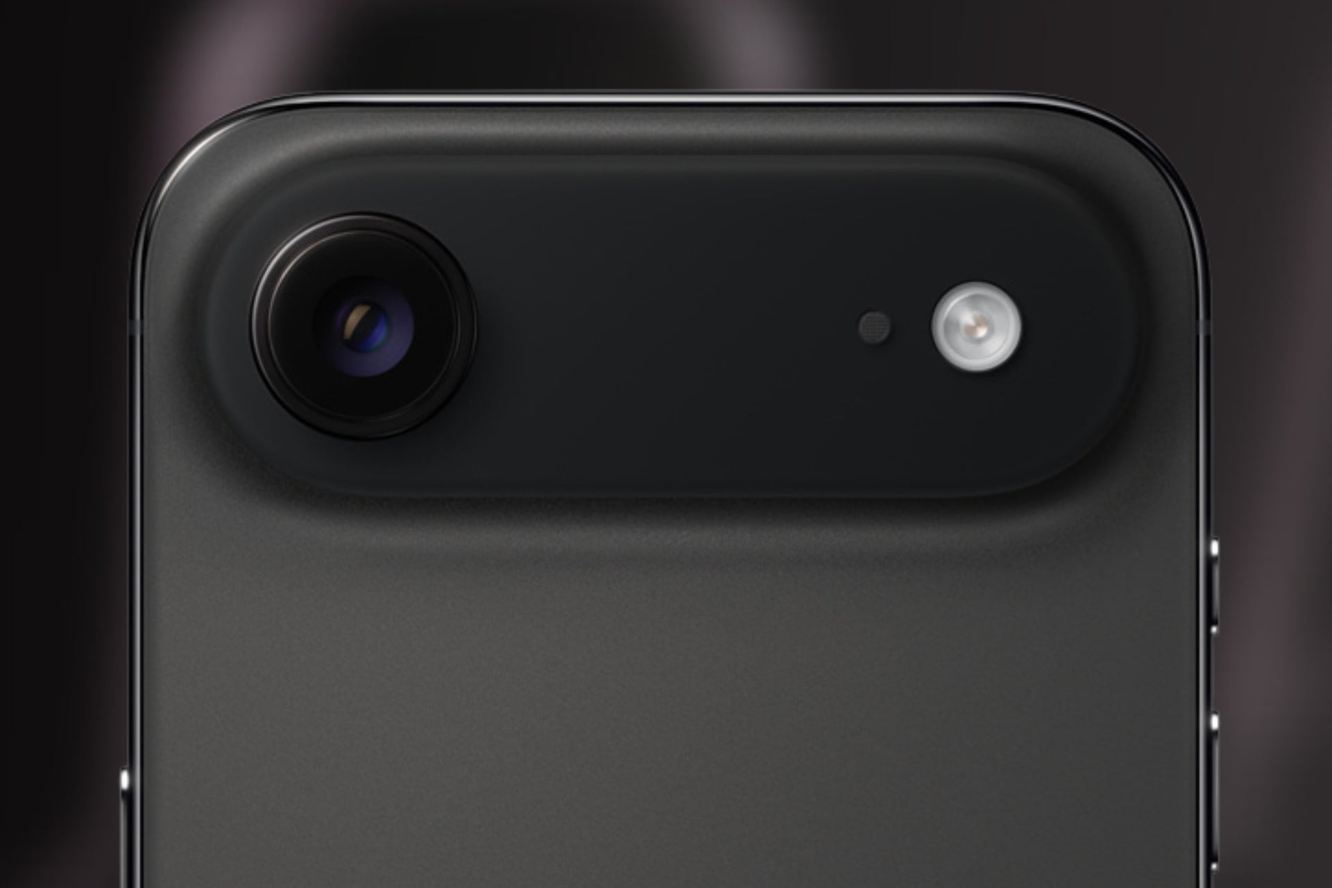 iPhone air noir capteur objectif appareil photo
