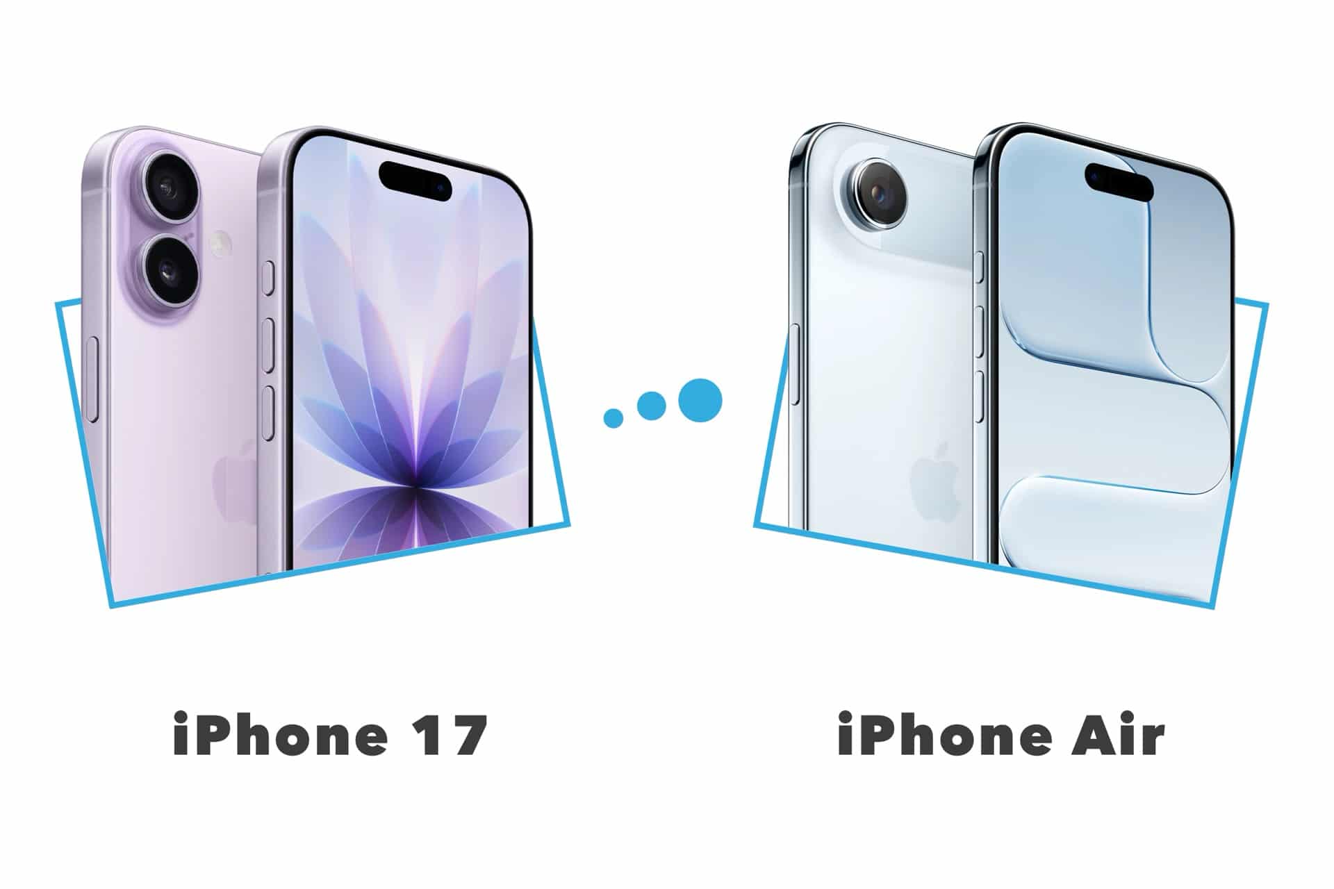 iPhone Air vs iPhone 17