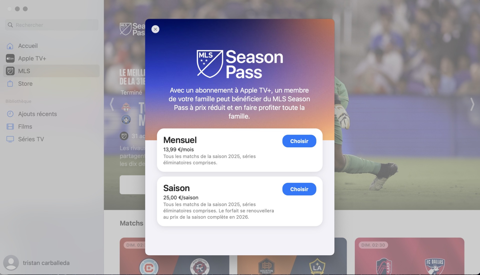 MLS abonnement offre