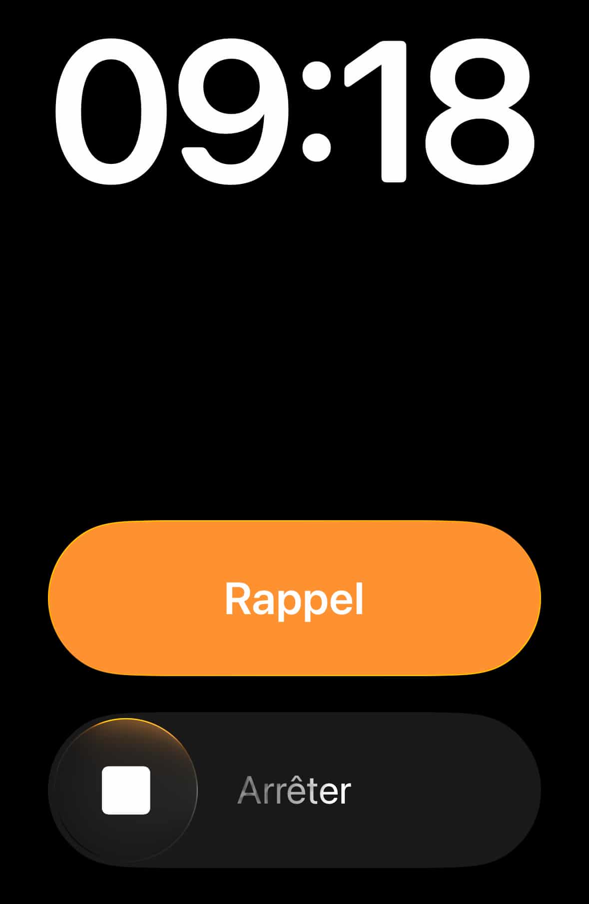 Alarme Slider