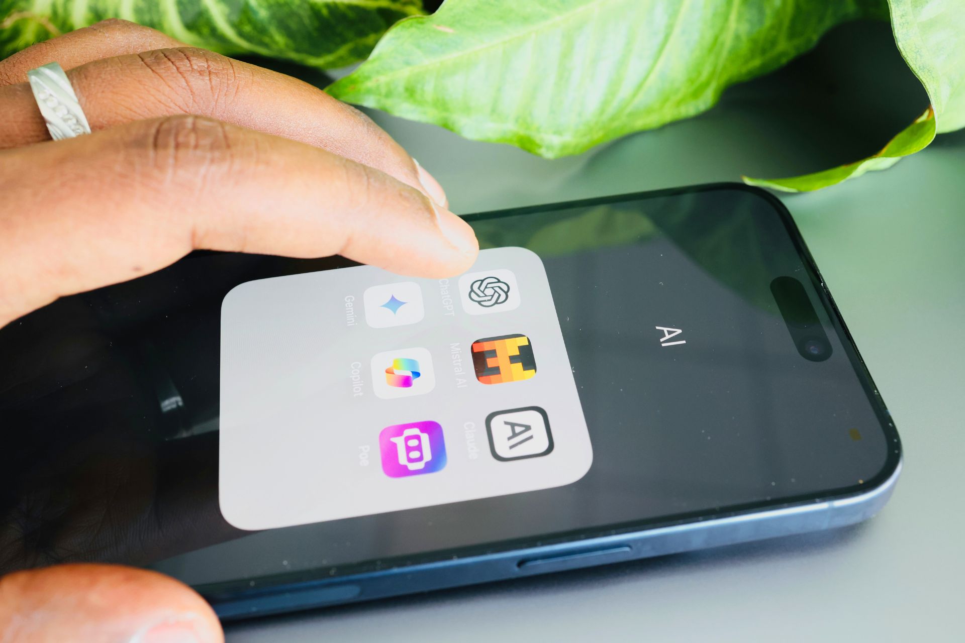 iPhone applications IA